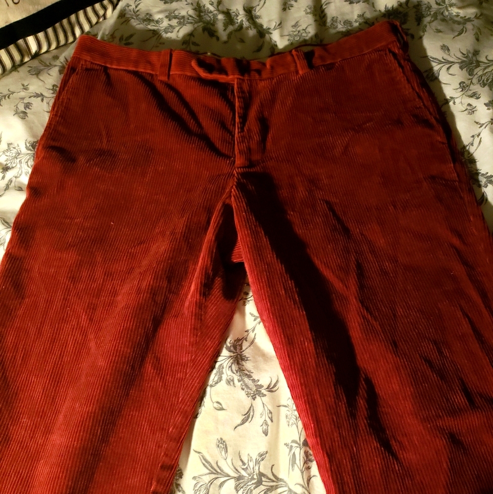 Brooks Brothers flat front cords